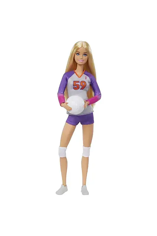 Barbie Made To Move Voleybol Oyuncusu Bebek - 11