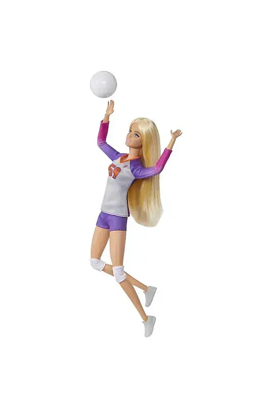 Barbie Made To Move Voleybol Oyuncusu Bebek - 13