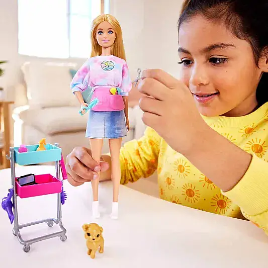 Barbie Malibu Stilist Bebek Oyun Seti - 2