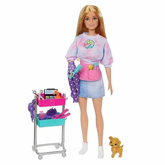 Barbie Malibu Stilist Bebek Oyun Seti - 5