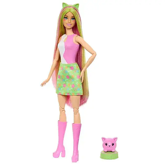 Barbie Pop Reveal Shake Serisi Pembe Kedi - 1