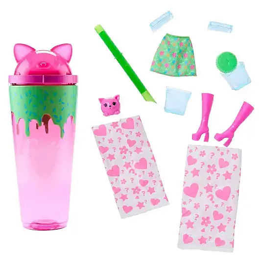 Barbie Pop Reveal Shake Serisi Pembe Kedi - 3