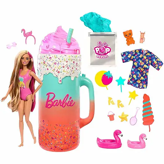 Barbie Pop Reveal Sürpriz Bardak Oyun Seti - 4