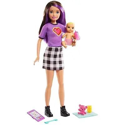 Barbie Skipper Bebek Bakıcısı - 7