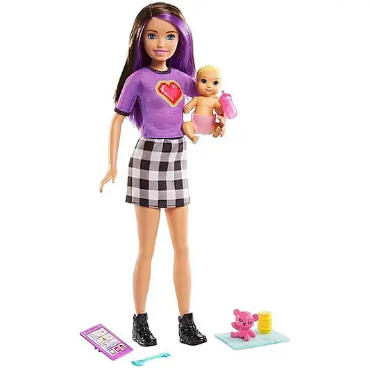 Barbie Skipper Bebek Bakıcısı - 7