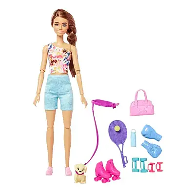 Barbie Spa Günü Bebekleri Kumral - 9