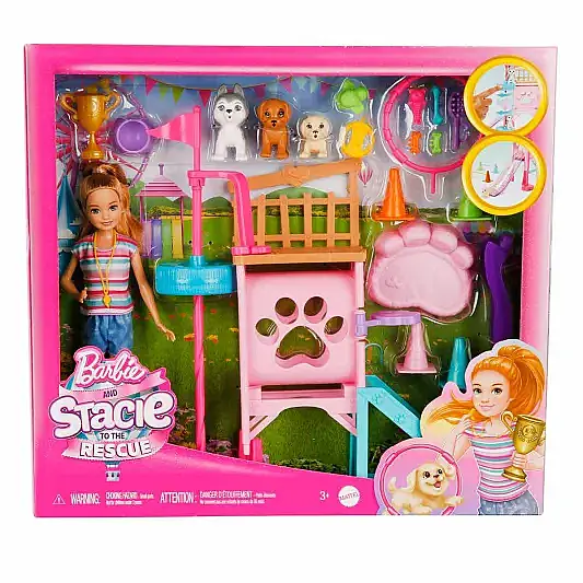 Barbie Stacienin Köpekçik Oyun Parkı - 7