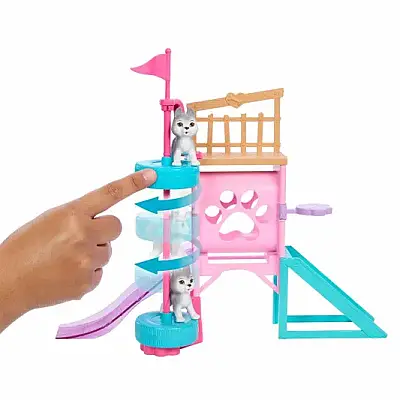 Barbie Stacienin Köpekçik Oyun Parkı - 9