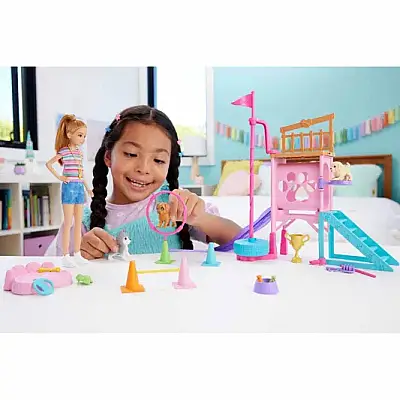 Barbie Stacienin Köpekçik Oyun Parkı - 10