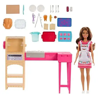 Barbie Teresa Arkadaşının Mutfak Oyun Seti - 1