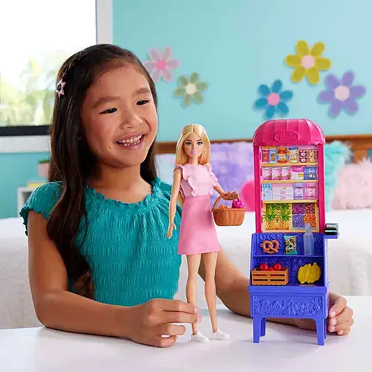 Barbie Teresanın Dostluk Tarifi Malibu Markette Bebek Ve Oyun Seti - 4