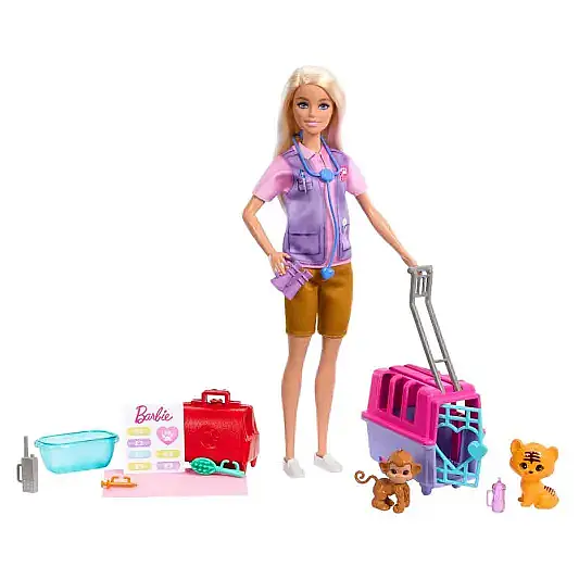 Barbie Veteriner Mini Oyun Seti - 1