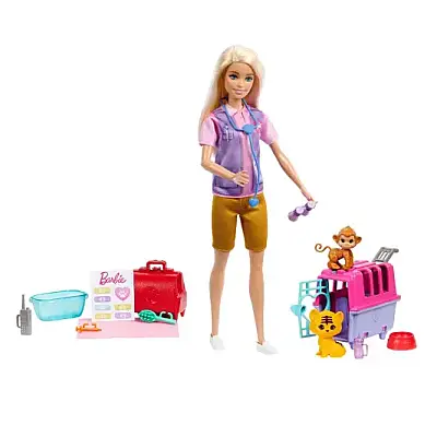Barbie Veteriner Mini Oyun Seti - 6