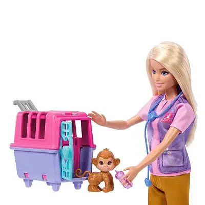 Barbie Veteriner Mini Oyun Seti - 9