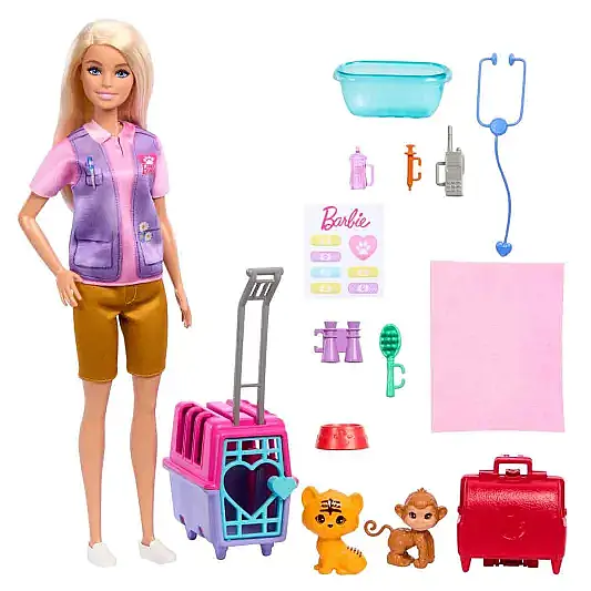 Barbie Veteriner Mini Oyun Seti - 10