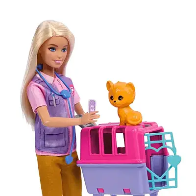 Barbie Veteriner Mini Oyun Seti - 11