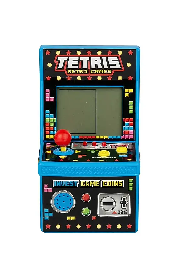 Başel Nostaljik Tetris Oyun Konsolu Kutulu - 1