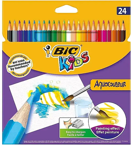 Bic Aquacouleur Kuru Sulu Boya 24 Lü - 2