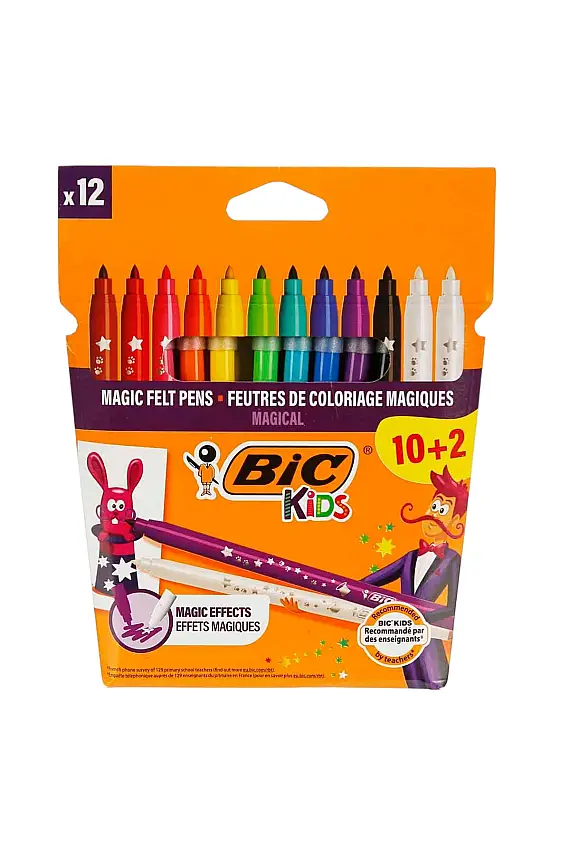 Bic Kids Colour Magic Eraser 12 Renk - 1