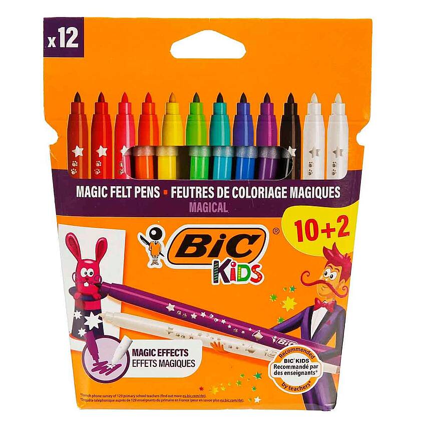 Bic Kids Colour Magic Eraser 12 Renk - 2