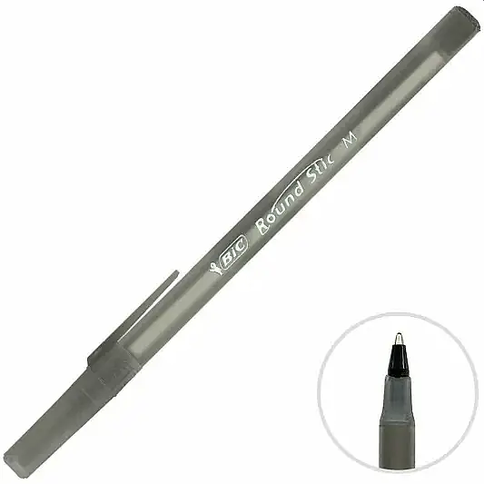 Bic Round Stic Tükenmez Kalem Siyah - 1
