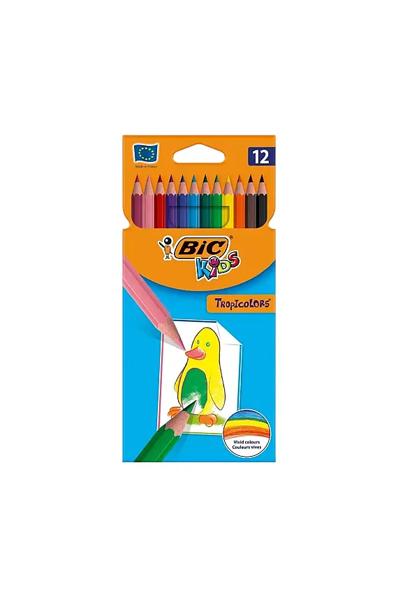 Bic Tropicolors 2 Boya Kalemi 12 Renk Tam Boy - 2