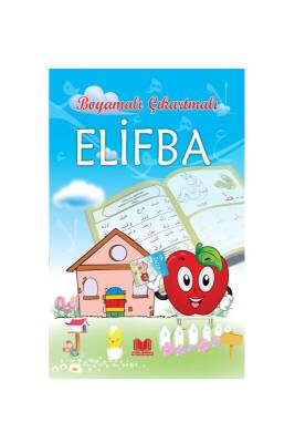 Boyamalı Çıkartmalı Elifba - Kitapkalbi Yayıncılık (1)