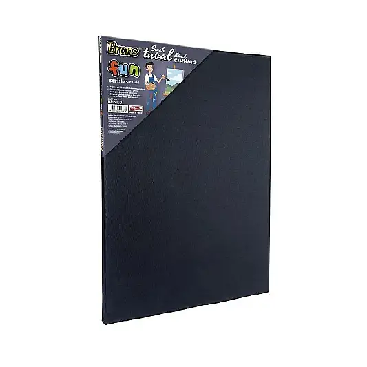 Brons Siyah Tuval 25 x 35 cm - 1