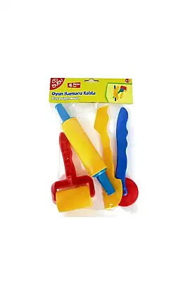 Bu Bu Oyun Hamuru Kalıbı 4 Parça - 1