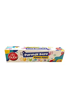 Bu Bu Parmak Boya 6 Renk Birleşik Pot 20 ml - Bu-Bu (1)