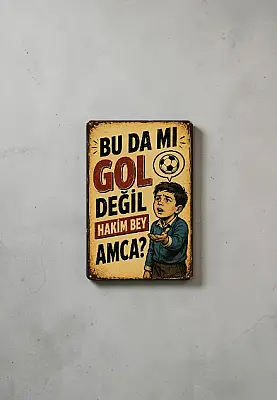 Bu da mı Gol Değil MiniDekor Magnet Ayaklı 9×13,5 cm - Bemenda (1)