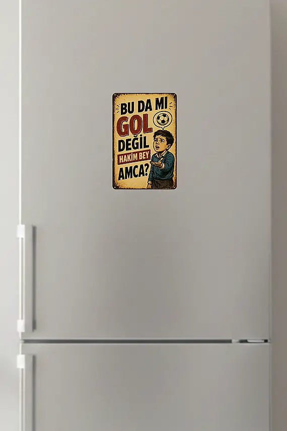 Bu da mı Gol Değil MiniDekor Magnet Ayaklı 9×13,5 cm - 3