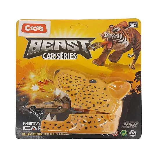 C Toys Araba Fırlatan Figürlü Araçlar - 1