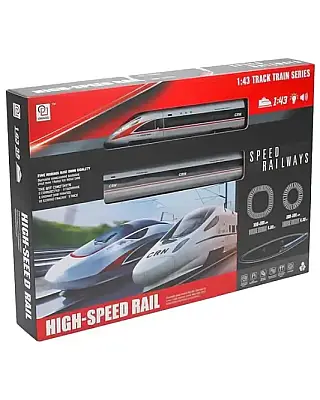 C Toys Hızlı Tren 1:43 Sesli Işıklı 21 Parça - 4