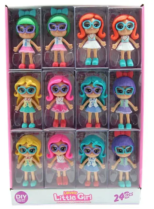 C Toys Maskeli Kız Figürü Mix - 2