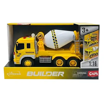 C Toys Sesli Işıklı Beton Mikseri - 4