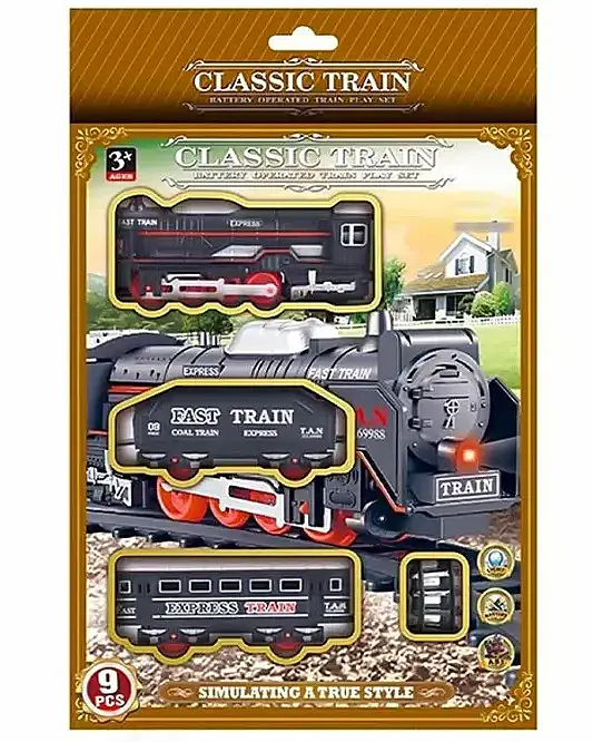 C Toys Tren Seti 9 Parça - 1