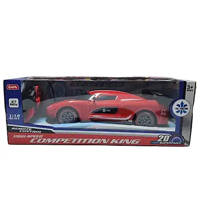 C Toys Uzaktan Kumandalı Işıklı Yarış Araba 1:12 Şarjlı - C Toys (1)