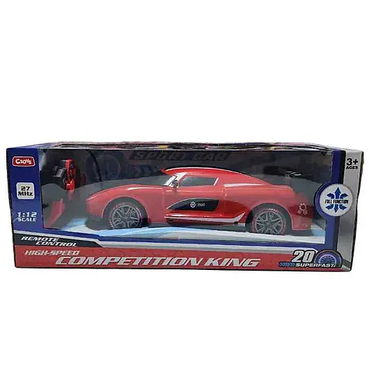 C Toys Uzaktan Kumandalı Işıklı Yarış Araba 1:12 Şarjlı - 2