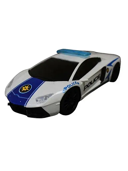 C Toys Uzaktan Kumandalı Pilli Polis Arabası 1:16 - 4