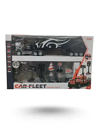 C Toys Uzaktan Kumandalı Trafik Setli Tır Seti - Beyblade X (1)
