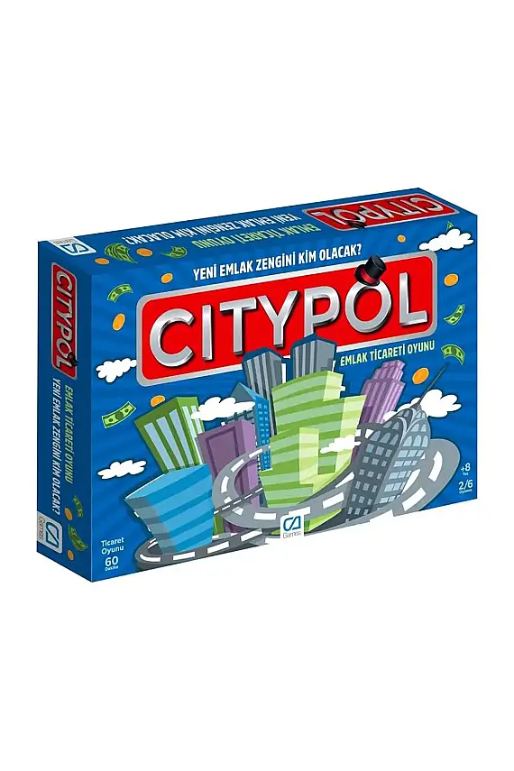 Ca Games Citypol Emlak Kutu Oyunu - 1