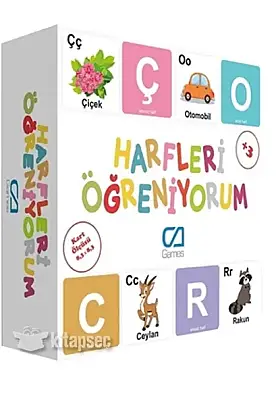 Ca Games Harfleri Öğreniyorum Eğitici Oyun Kartları - Ca Games (1)