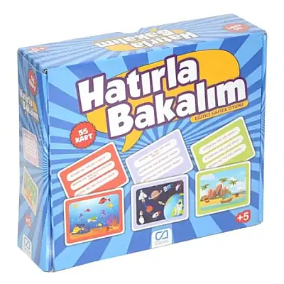 Ca Games Hatırla Bakalım Eğitici Hafıza Oyunu - Ca Games (1)