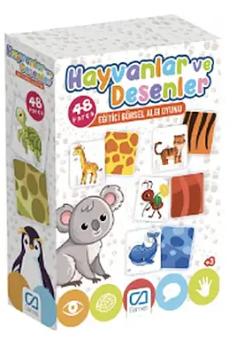 Ca Games Hayvanlar Ve Desenleri Eğitici Hafıza Oyunu - 1
