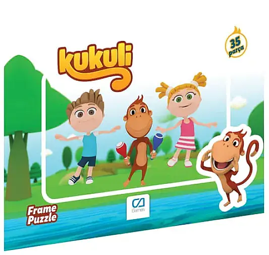 Ca Games Kukuli Frame Puzzle 35 Parça - 2