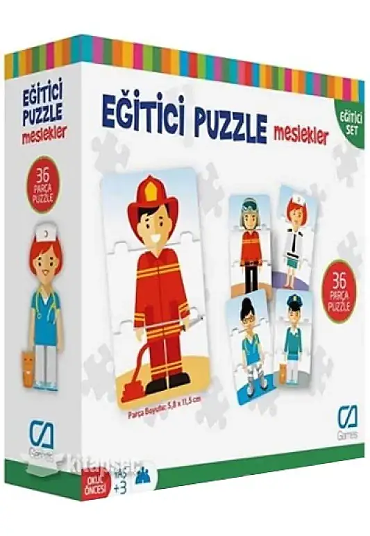 Ca Games Meslekler Eğitici Puzzle - 2