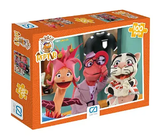 Ca Games Puzzle Dedektif Reptir 100 Parça - 1