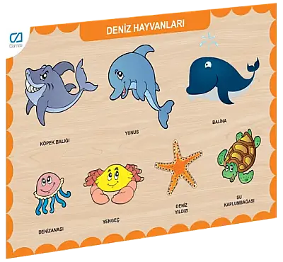 Ca Games Puzzle Deniz Hayvanları - 1
