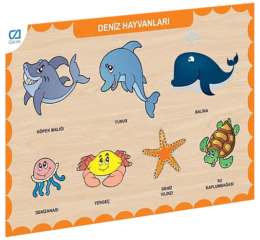 Ca Games Puzzle Deniz Hayvanları - 1